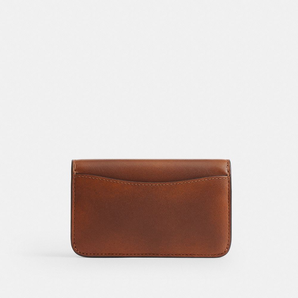 Женские кошельки Coach Essential Slim Card Case In Loved Leather — фото 2