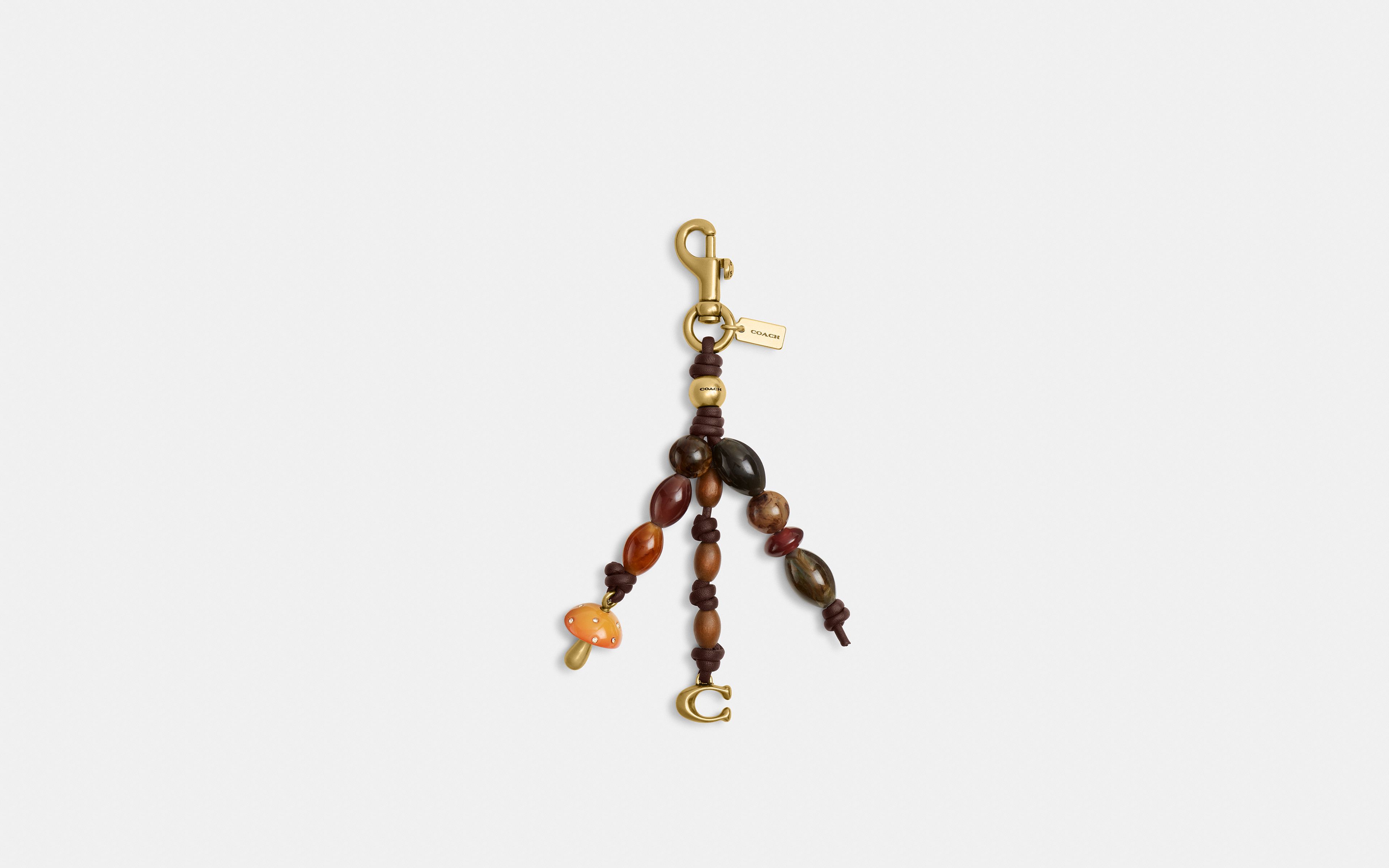 Beaded Cluster Bag Charm