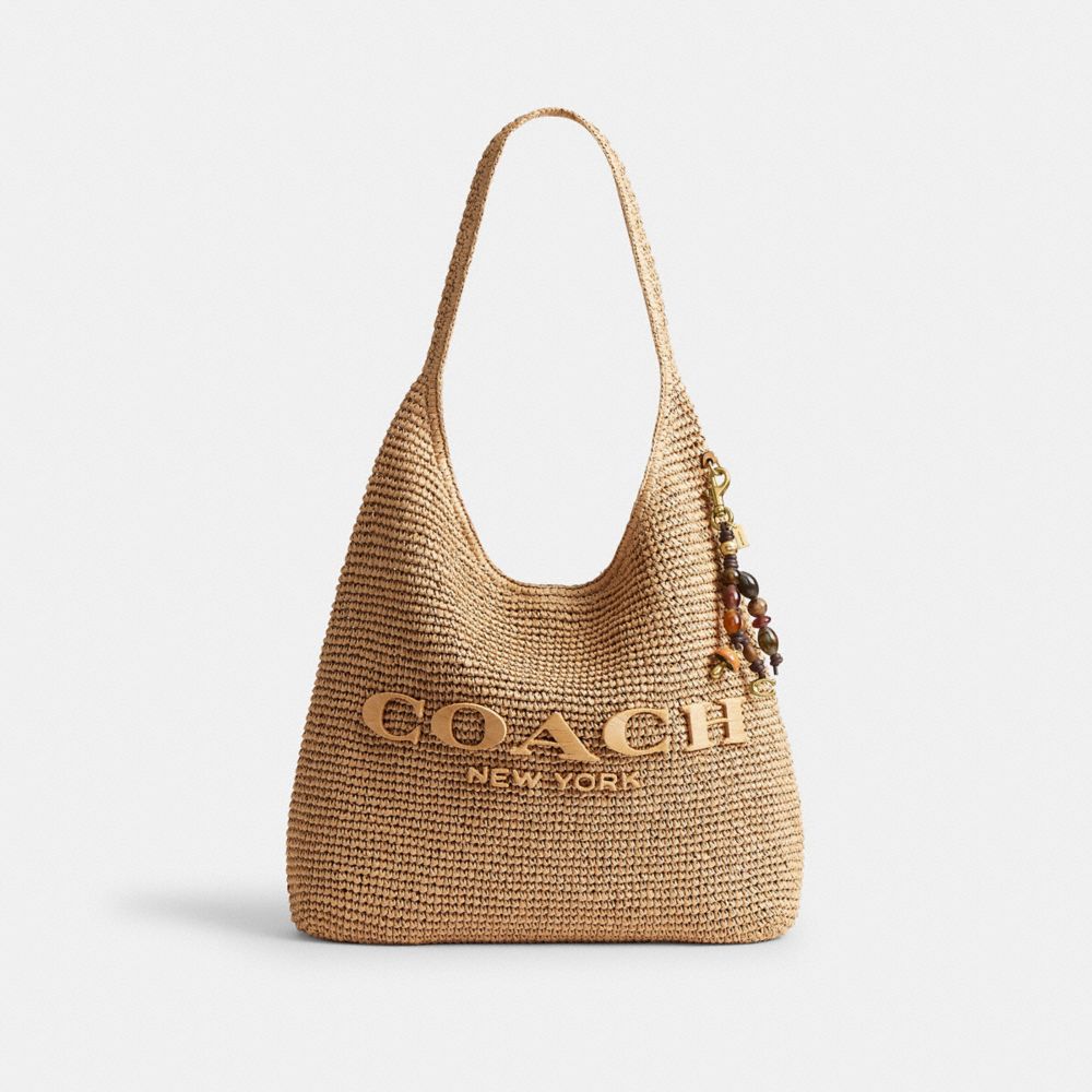 Женские брелоки Coach Beaded Cluster Bag Charm — фото 2
