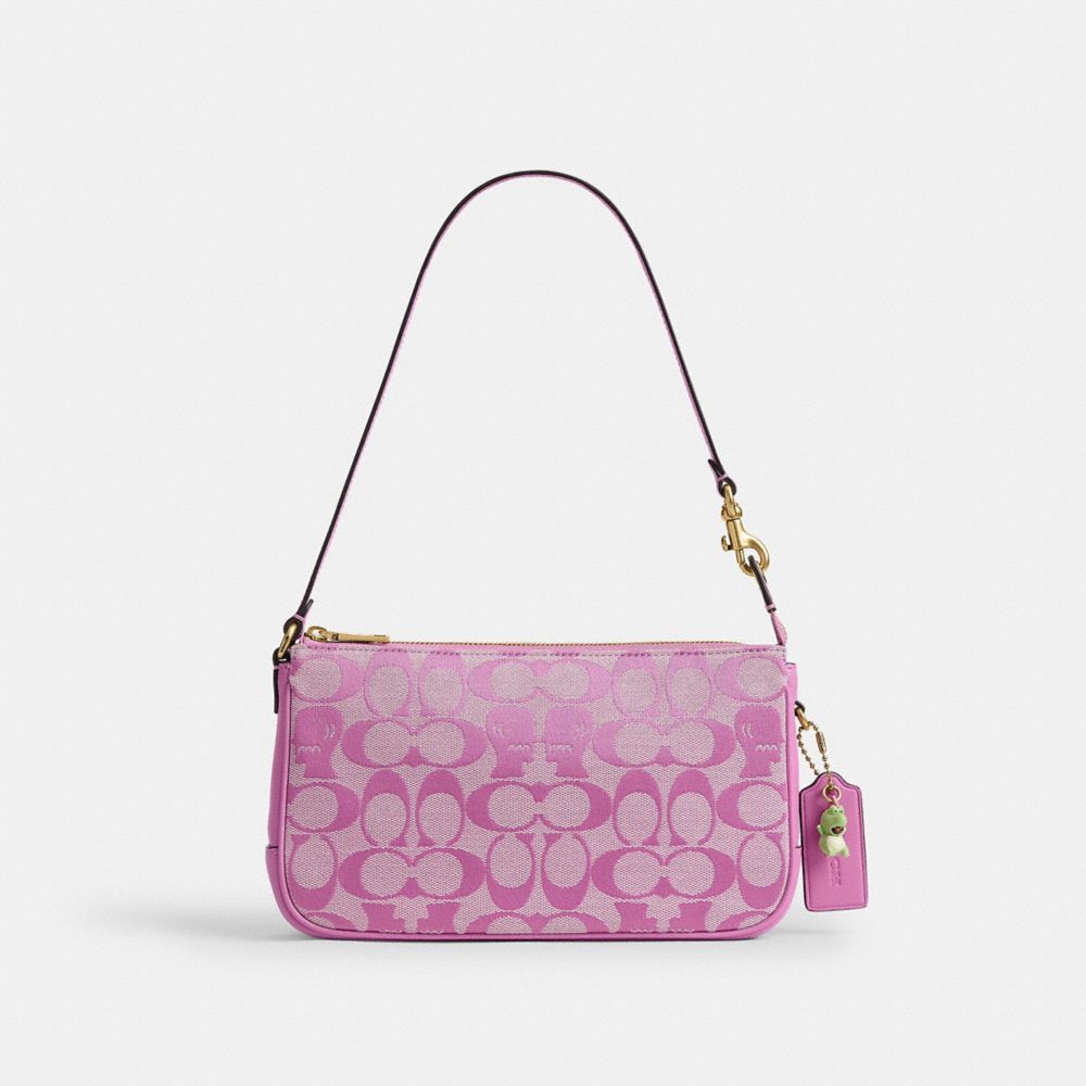 COACH®,Coach | Brain Dead Plaza Bag In Signature Jacquard,,Front View