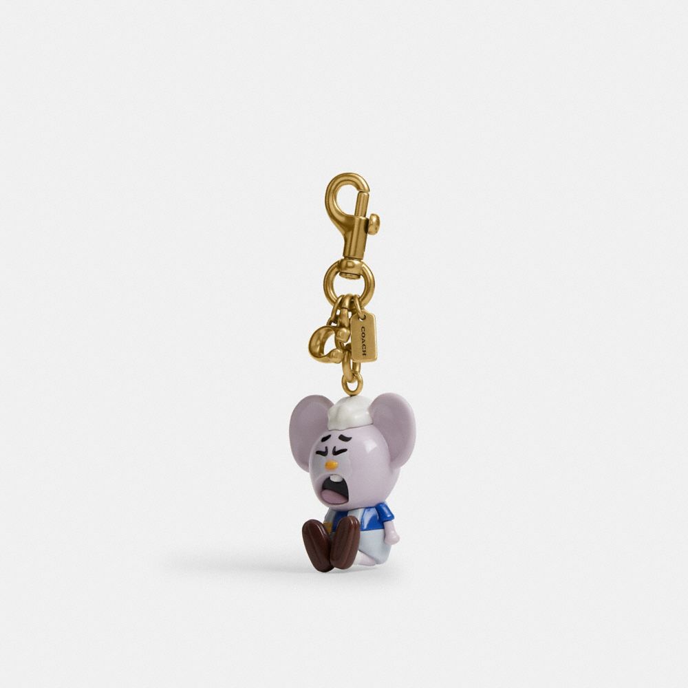 COACH®,Coach | Brain Dead Kachi Mouse Bag Charm,,Front View