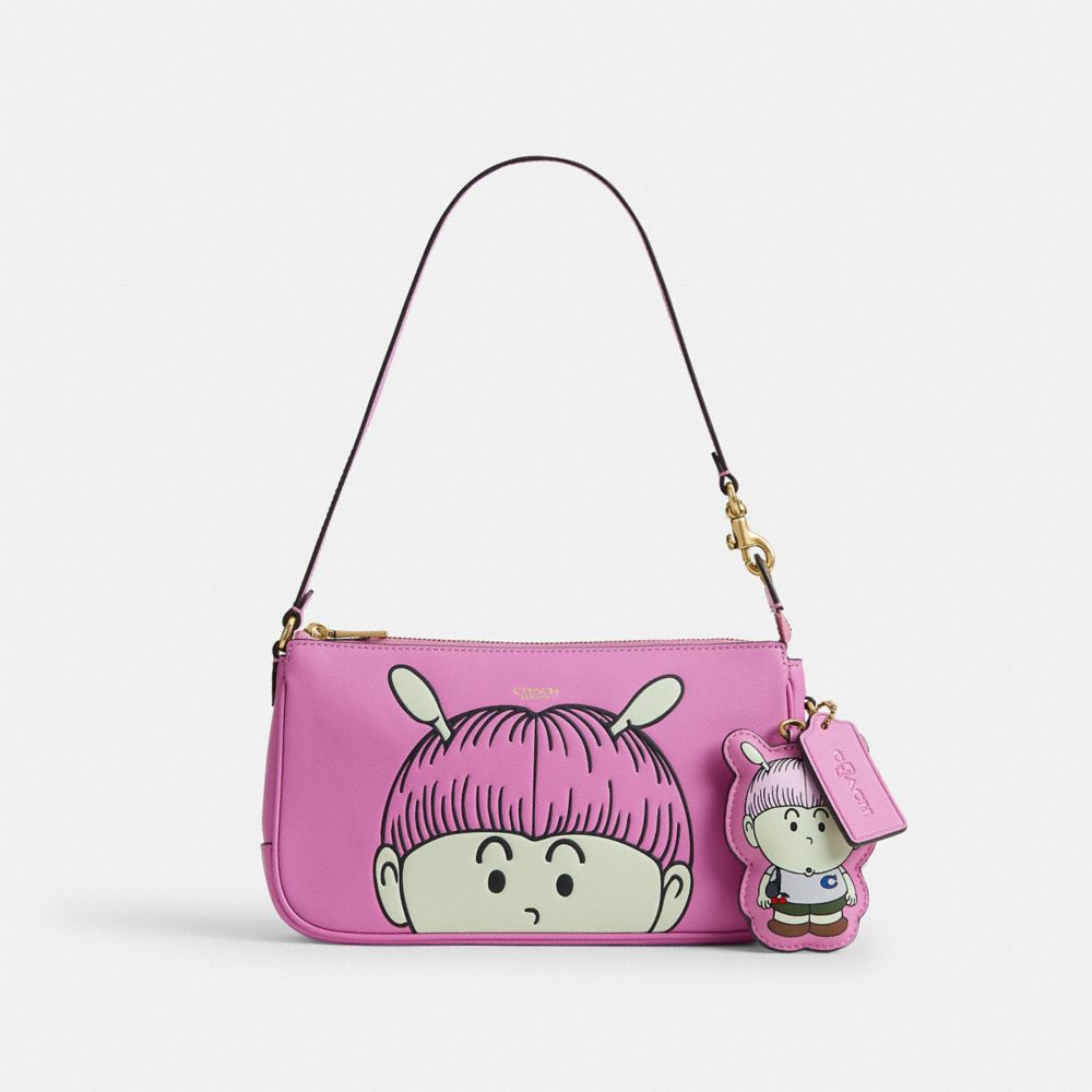 COACH®,Coach | Brain Dead Plaza Bag With Xerx Alien And Charm,,Front View