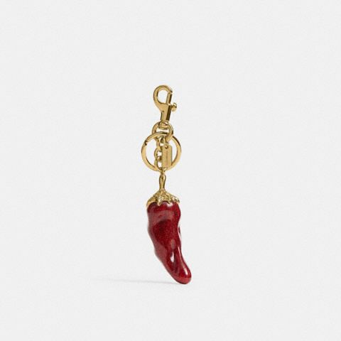 Женские брелоки Coach Chili Pepper Bag Charm