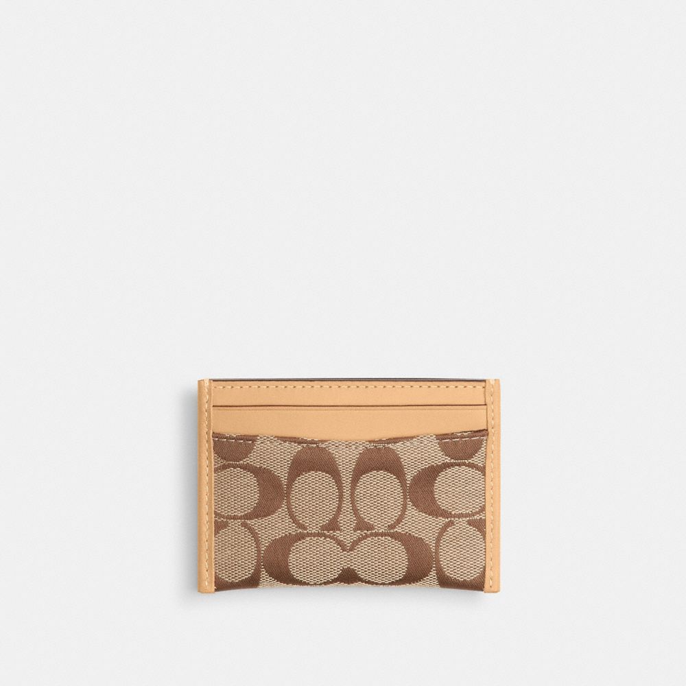 Coach Essential Card Case In Signature Jacquard — фото 2