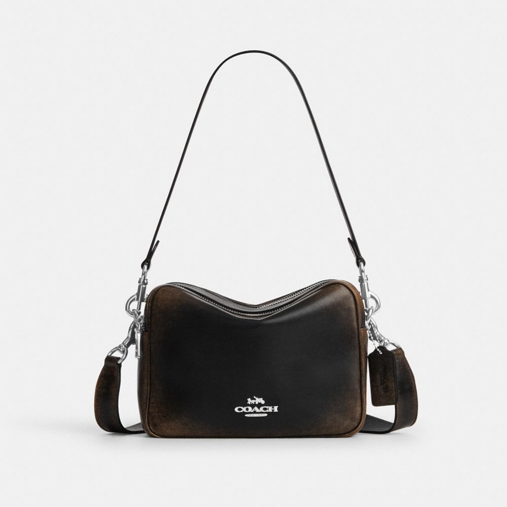 COACH&reg;,Carey Crossbody Bag In Loved Leather