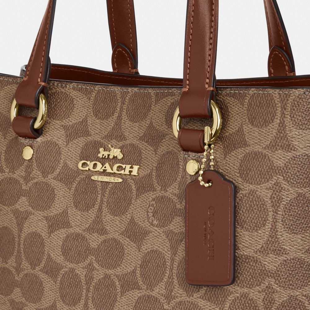 Station Carryall Bag In Signature Canvas | COACH®
