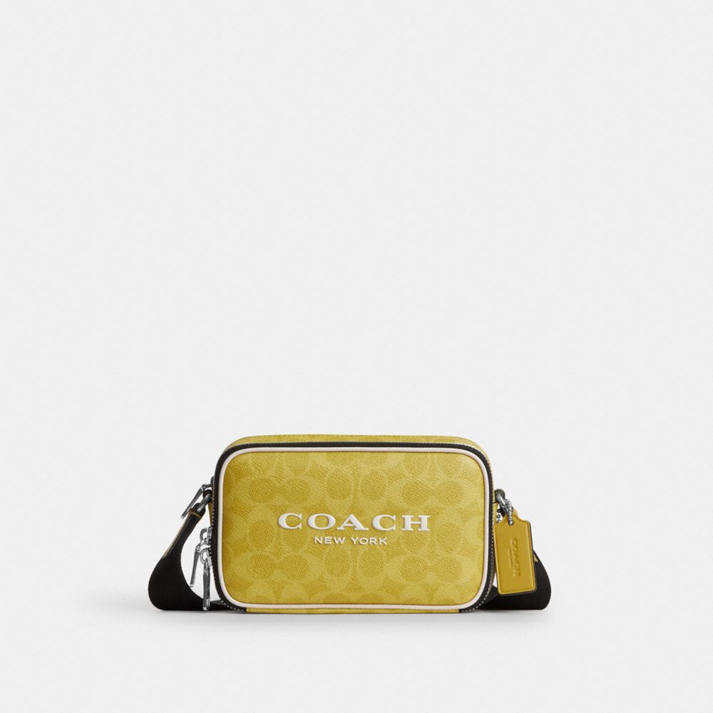 COACH®, コルトン クロスボディ バッグ 19・シグネチャー キャンバス・コーチ グラフィック, メッセンジャー＆ボディバッグ