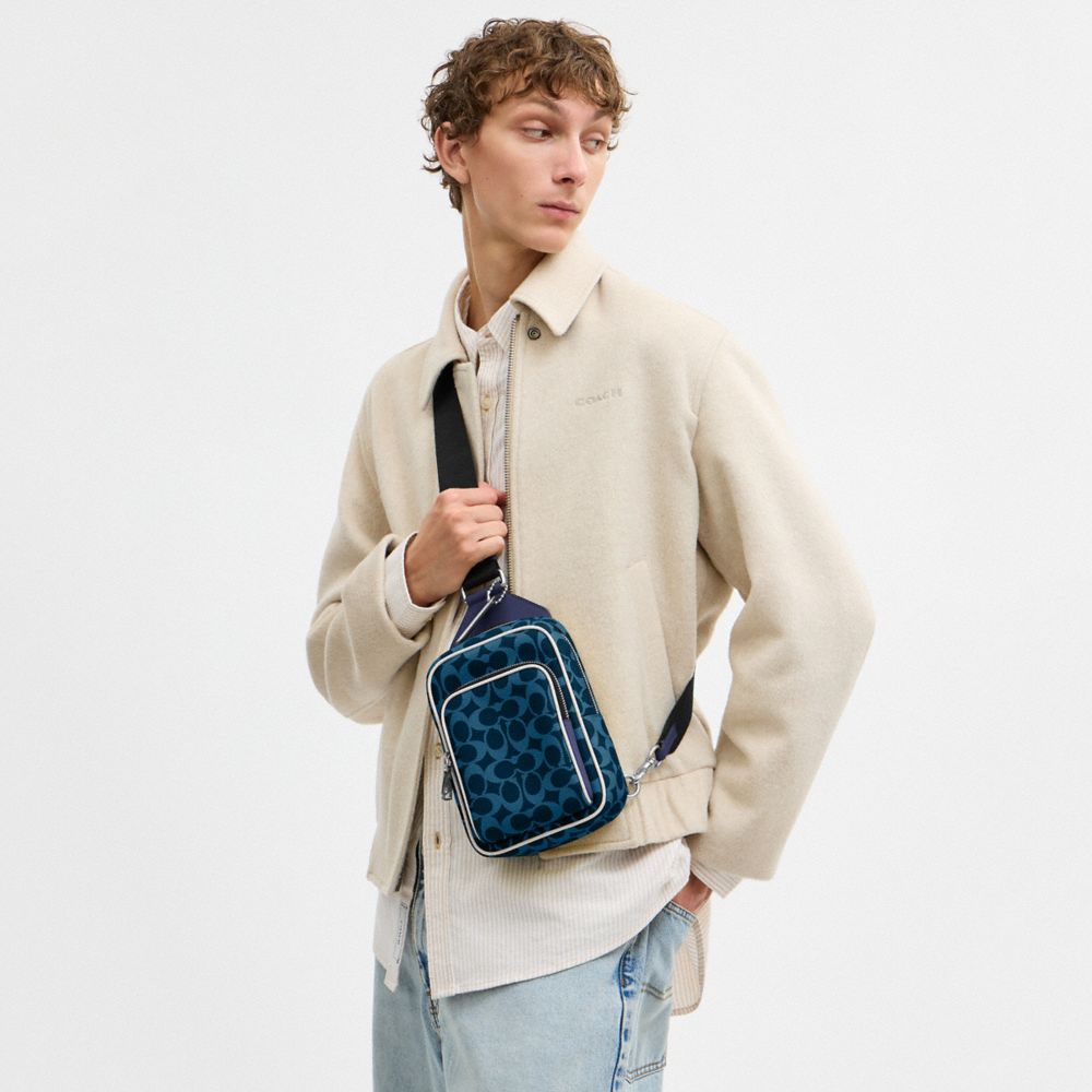 Racer Sling Pack Signature Canvas