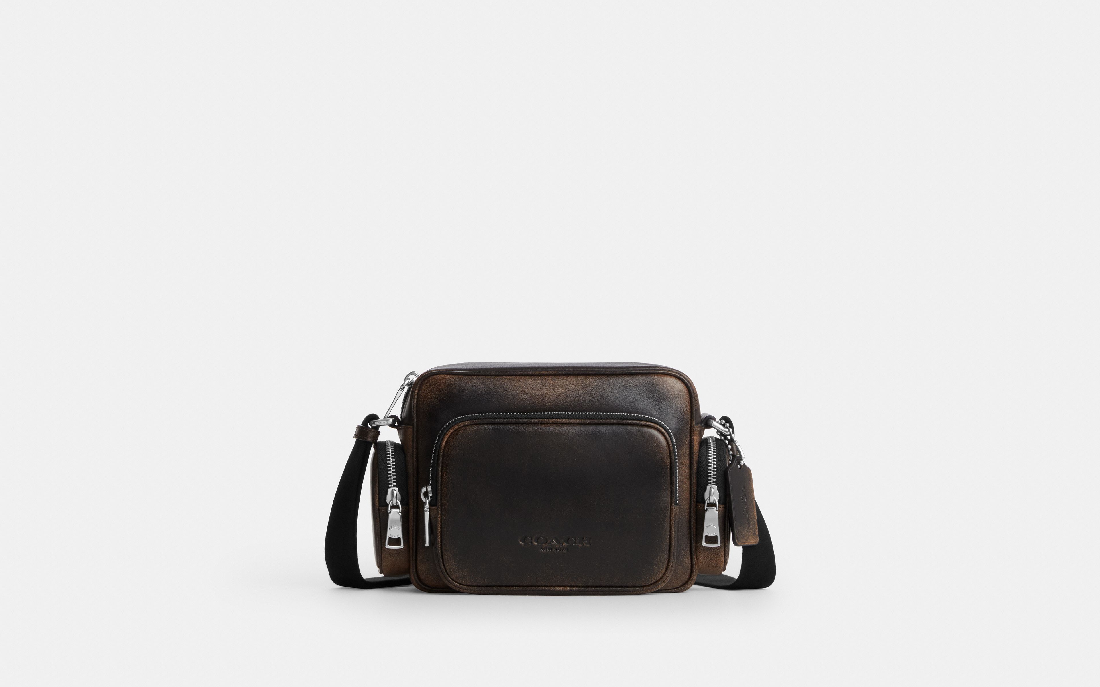 Fletcher Crossbody Bag In Loved Leather