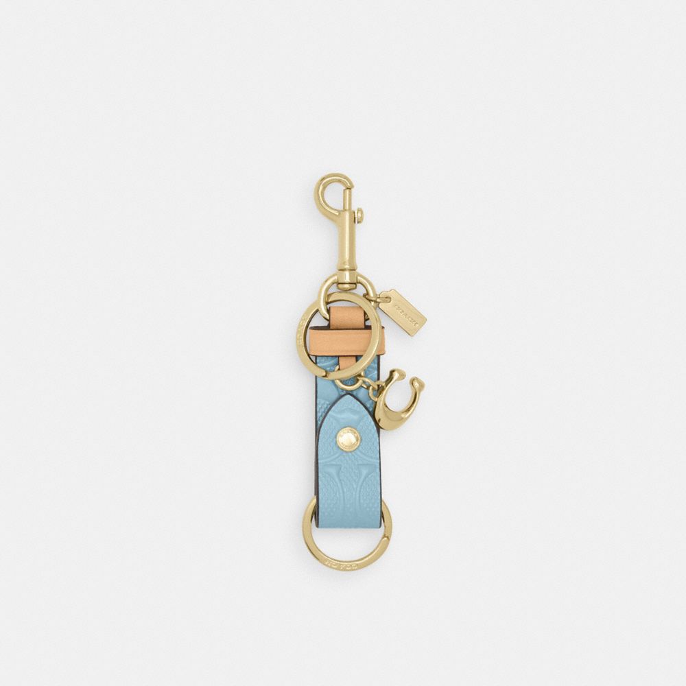COACH®,Or/Bleu Pâle,Front View