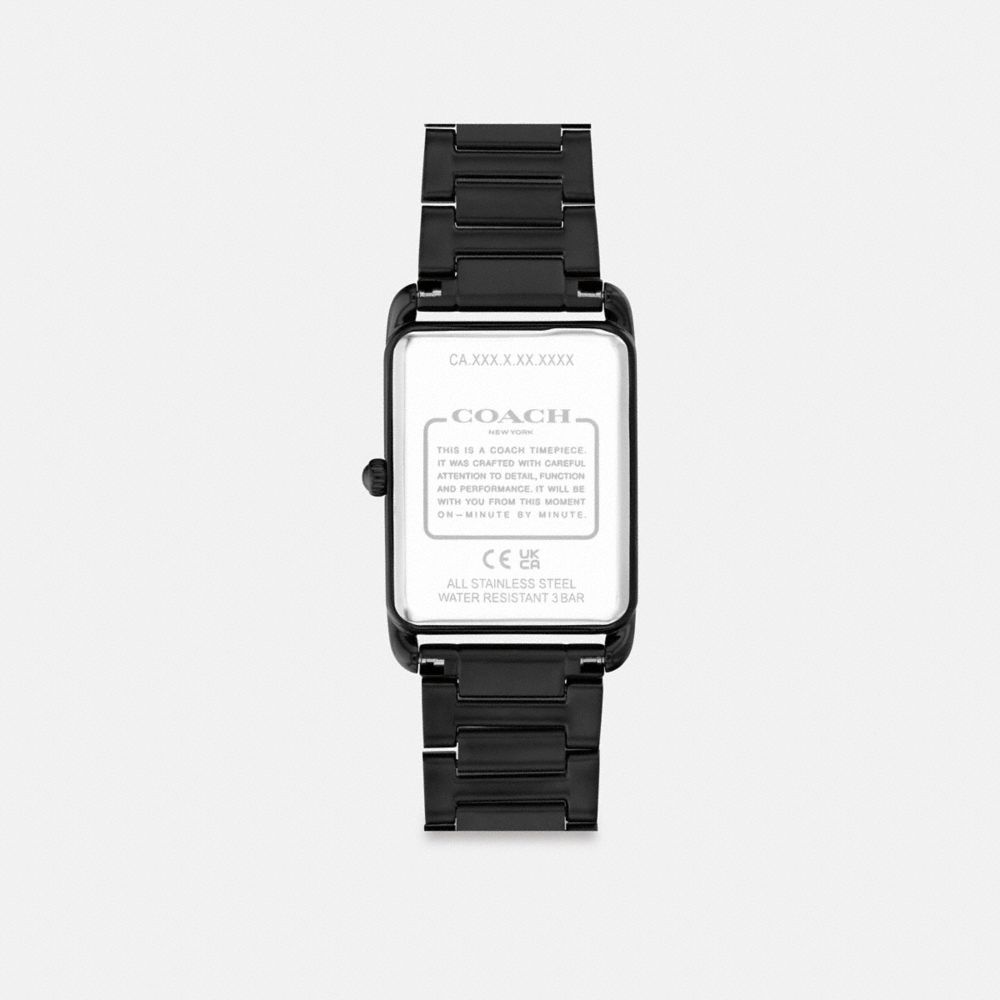 COACH®,Elliot Watch, 32 Mm X 26 Mm,,Back View