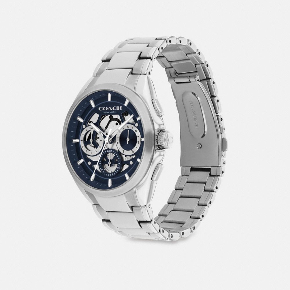 COACH®,Jackson Chronograph Watch, 42 Mm,,Angle View