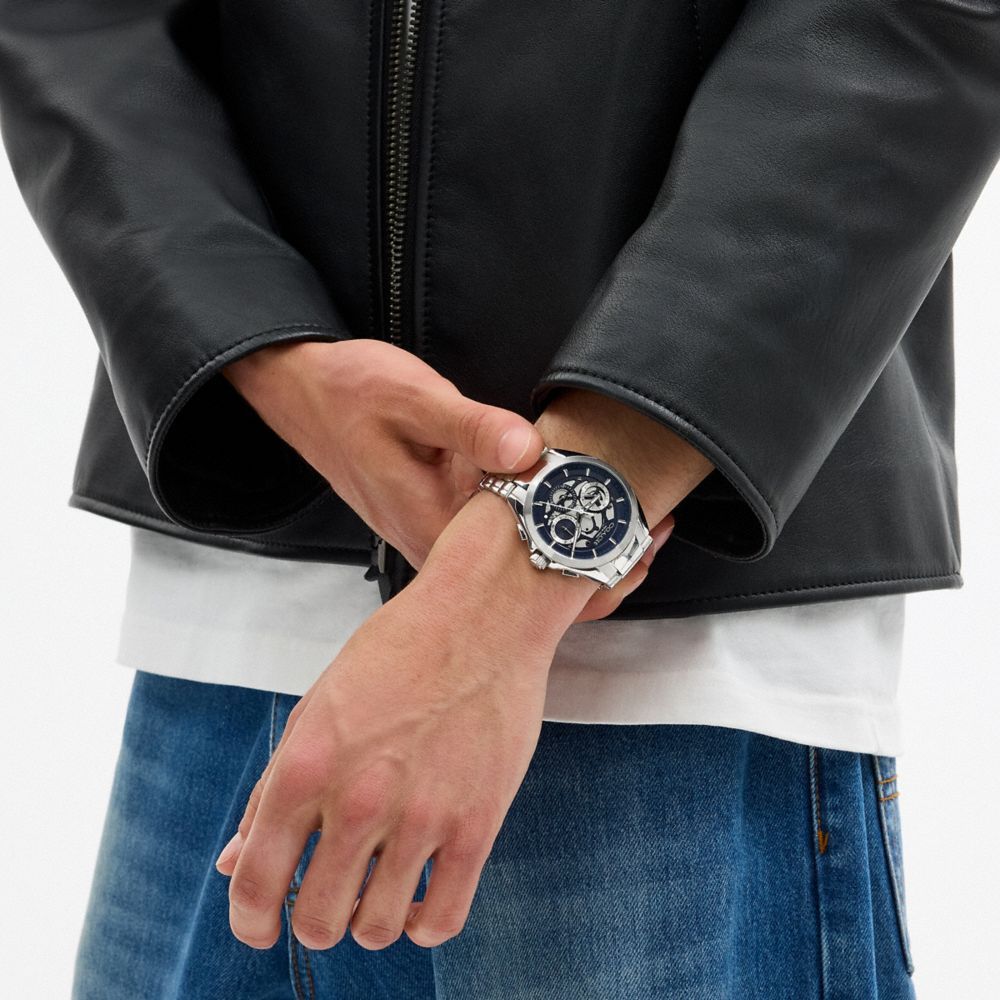 COACH®,Jackson Chronograph Watch, 42 Mm,,Detail View