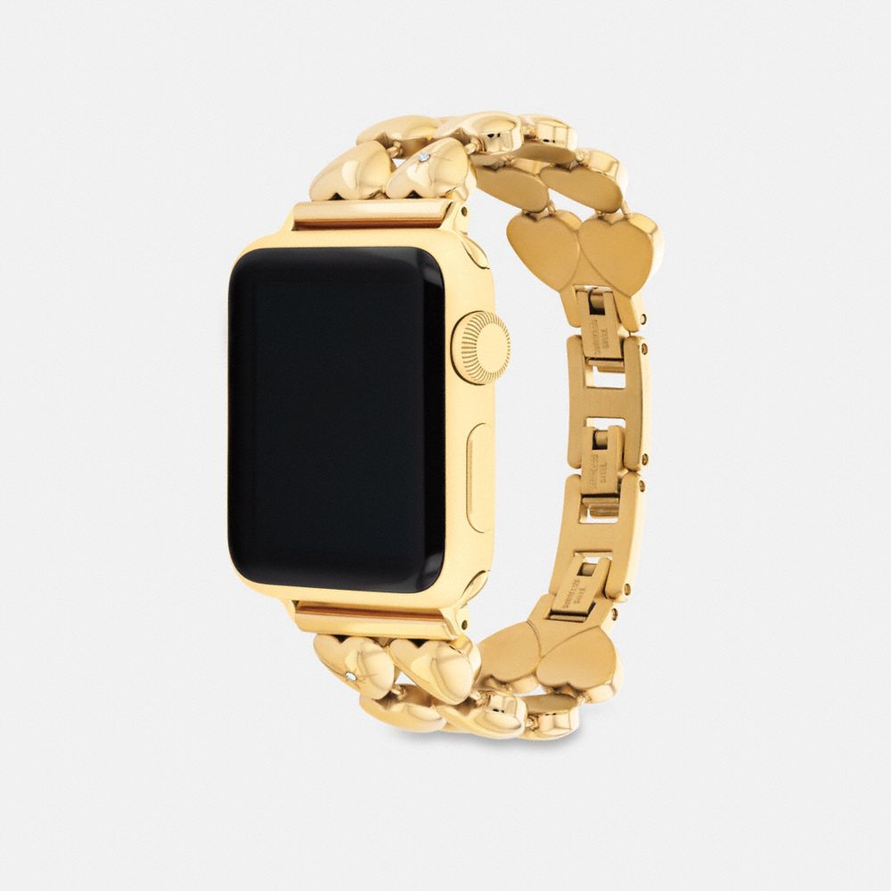 COACH®,Apple Watch® Strap, 38 Mm, 40 Mm And 41 Mm,,Angle View