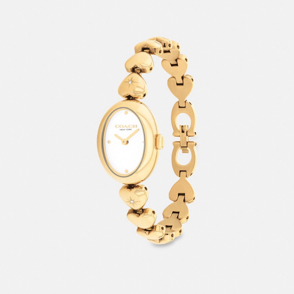 COACH®,Sammy Watch, 22 Mm,,Angle View