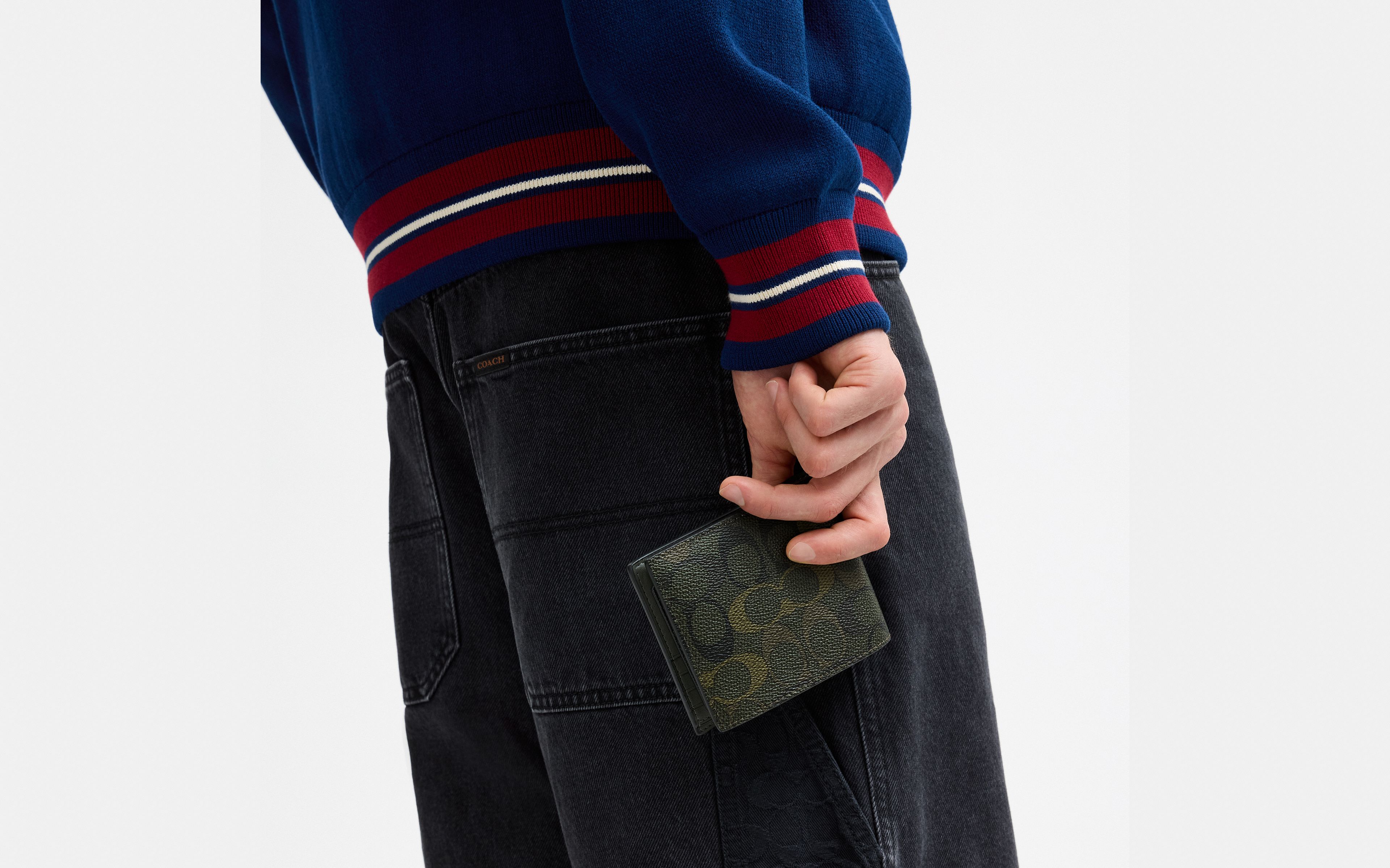 3-In-1 Wallet In Signature Camo Print