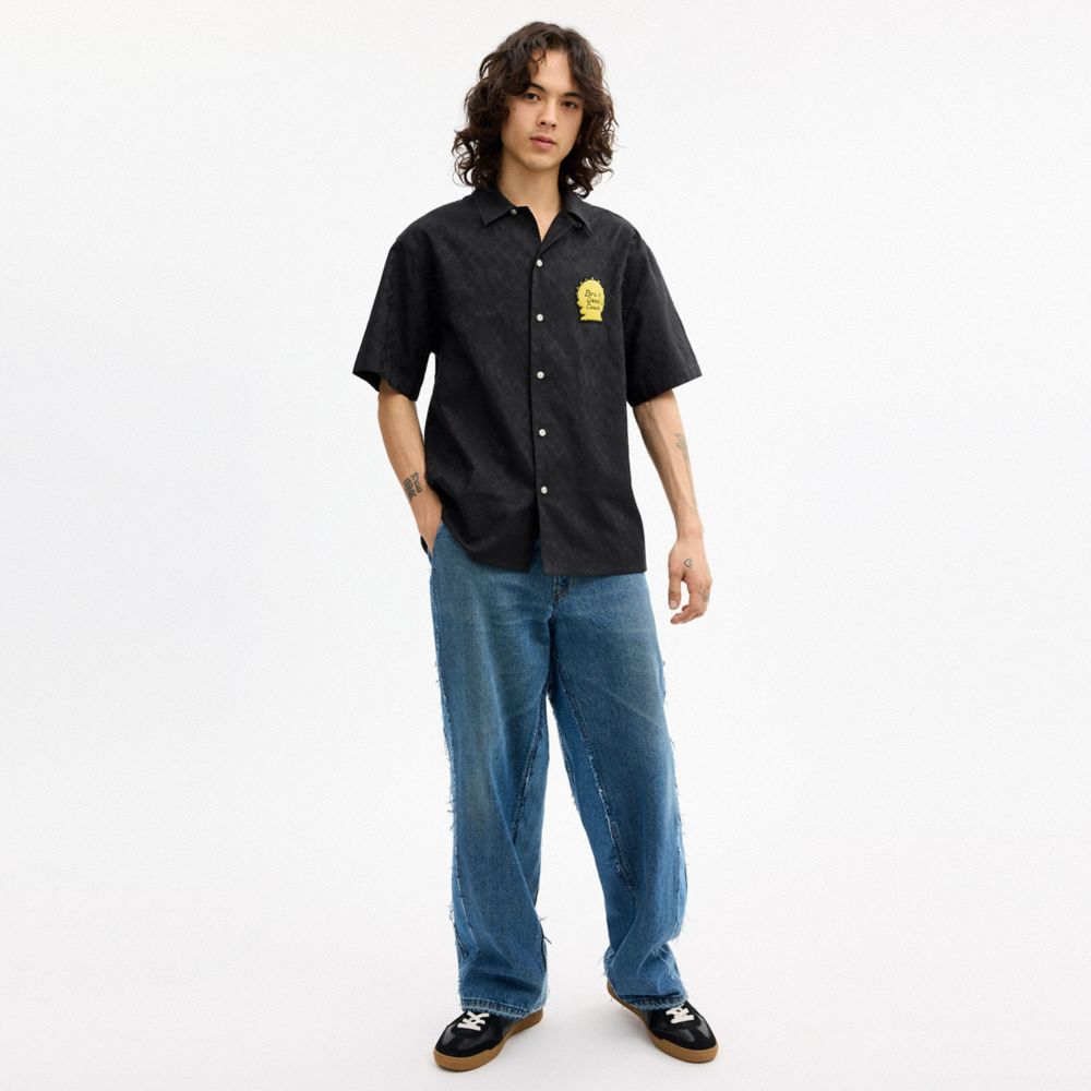 Coach | Brain Dead Signature Camp Shirt — фото 2