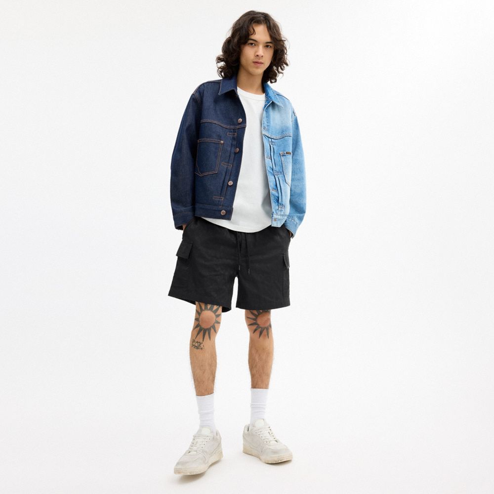 Мужские шорты Coach Brain Dead Signature Camp Shorts — фото 2