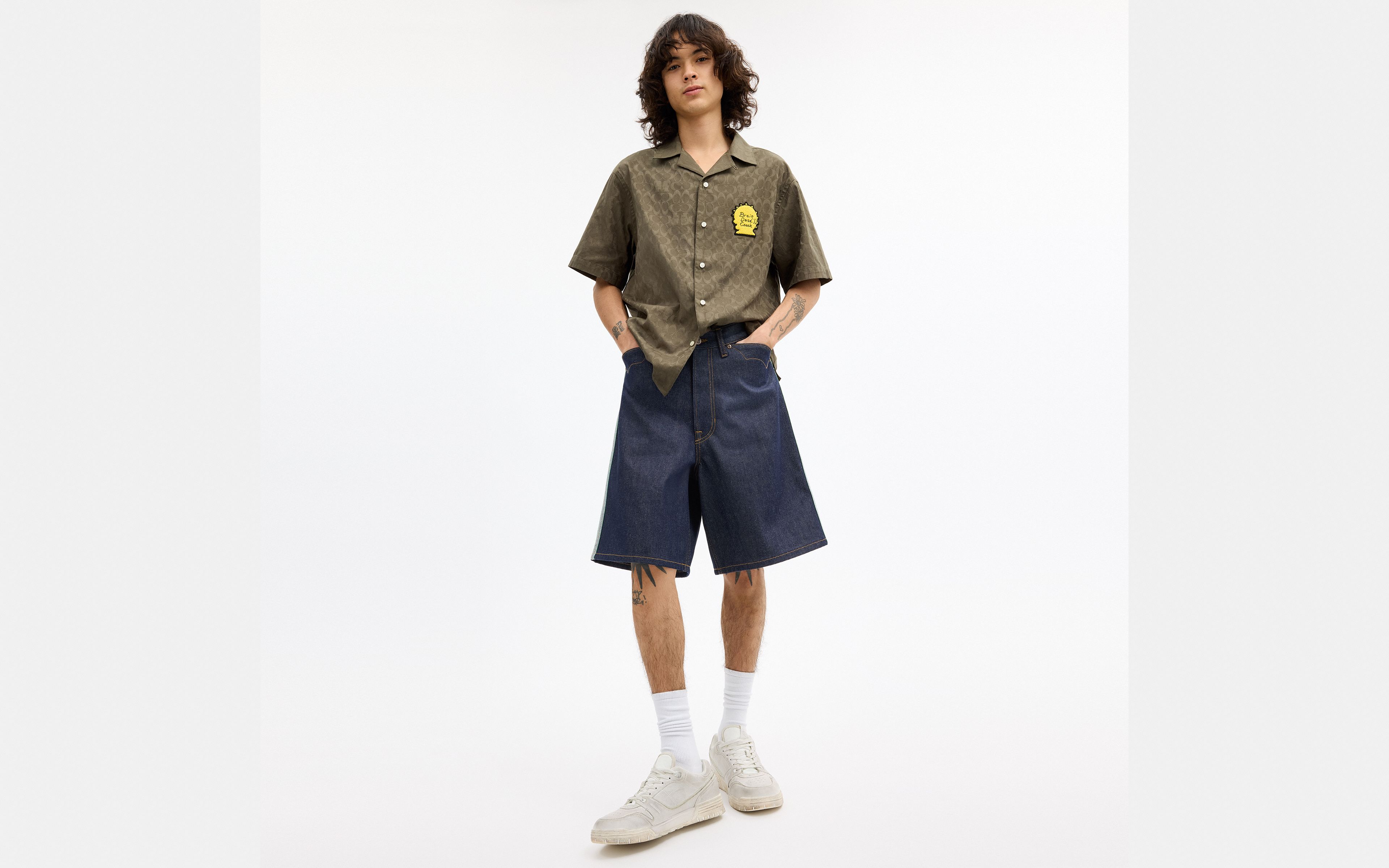 Coach | Brain Dead Denim Shorts Recycled Cotton