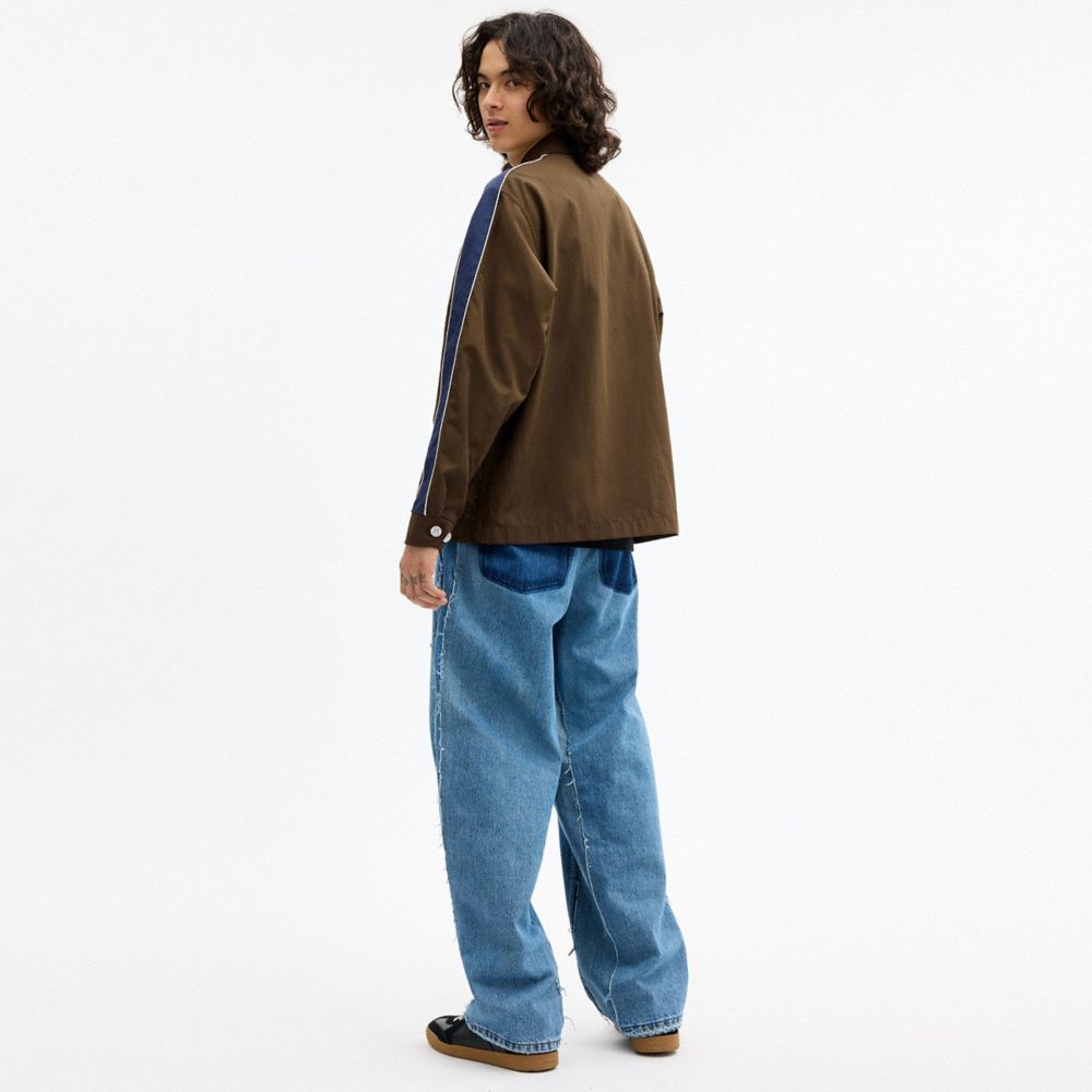 Мужские куртки Coach | Brain Dead Nylon Racer Jacket In Recycled Polyamide — фото 3