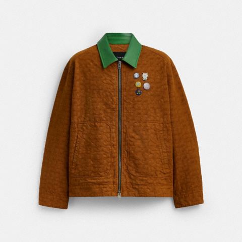 Мужские куртки Coach | Brain Dead Zip Front Blouson