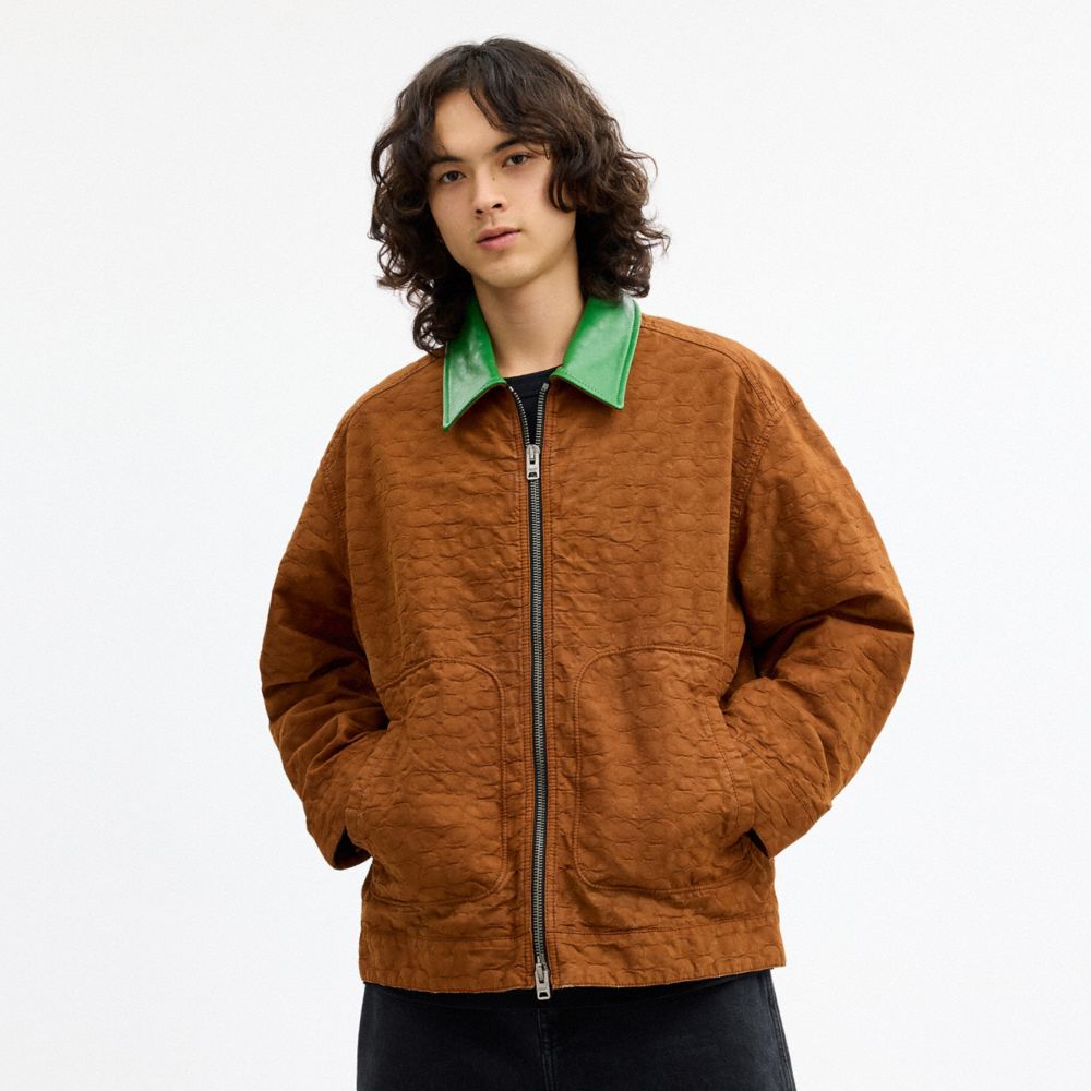 Мужские куртки Coach | Brain Dead Zip Front Blouson — фото 4