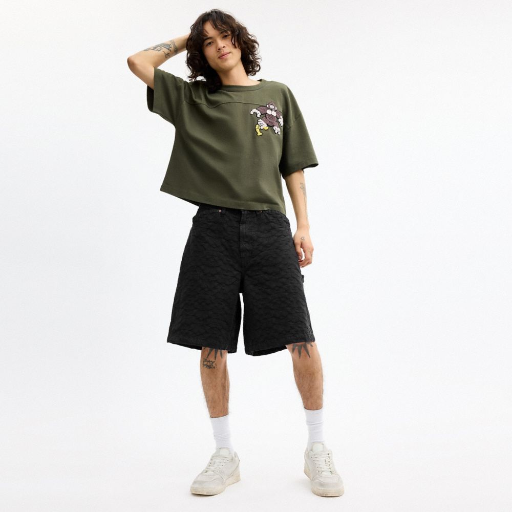 Мужские шорты Coach Brain Dead Denim Shorts — фото 2