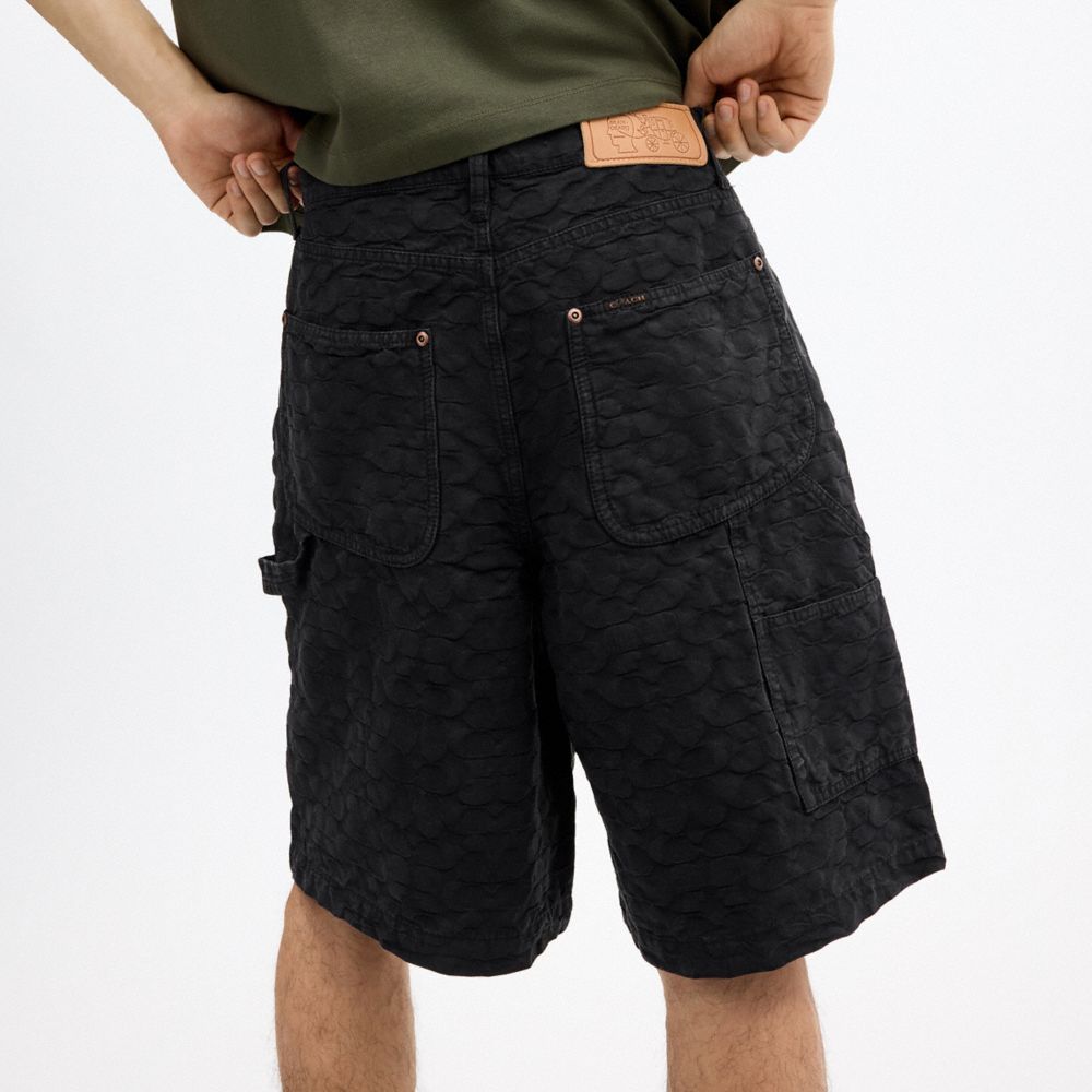 Мужские шорты Coach Brain Dead Denim Shorts — фото 4