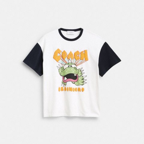 Мужские футболки Coach Brain Dead Zilly Dino T-Shirt