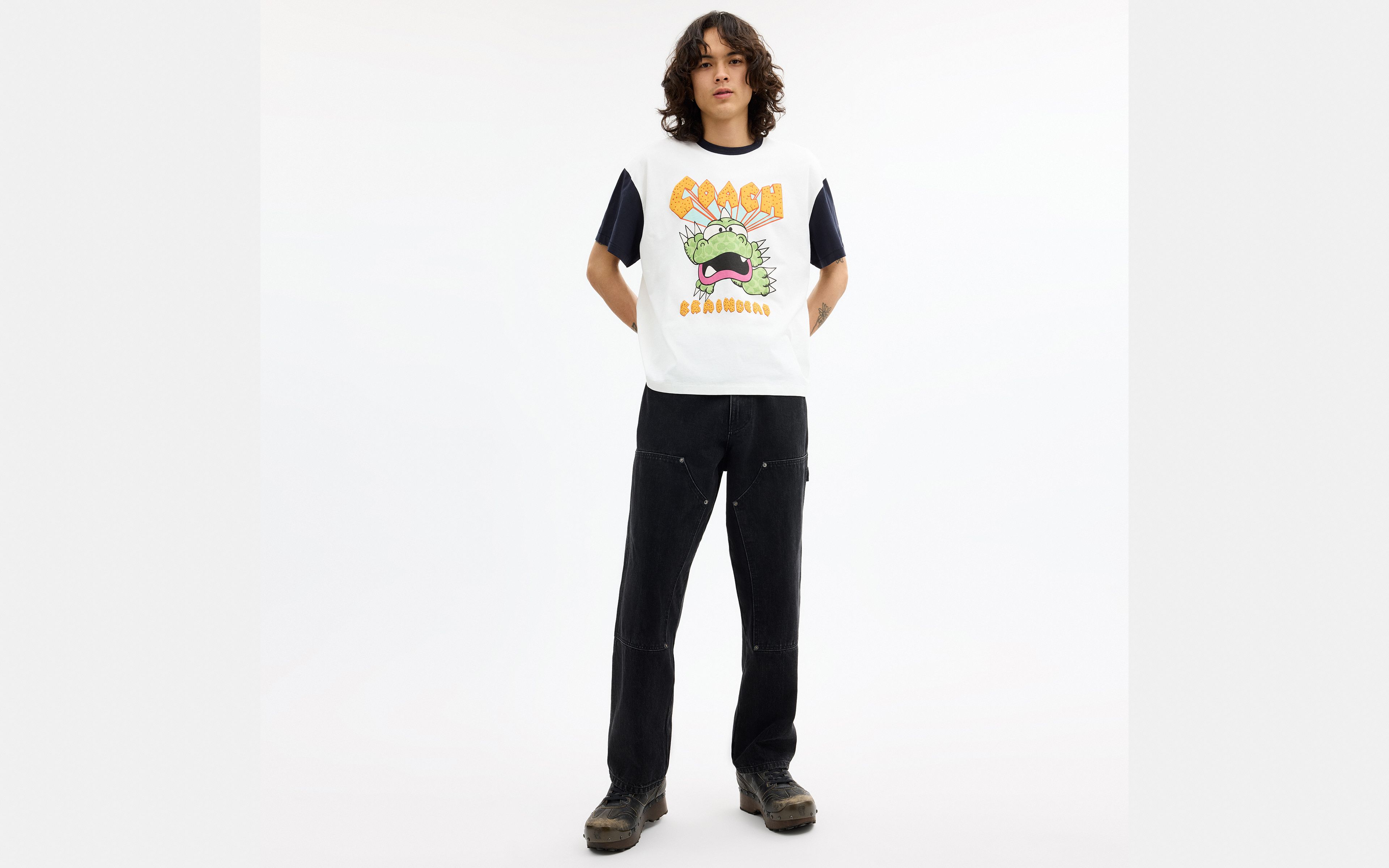 Coach | Brain Dead Zilly Dino T-Shirt