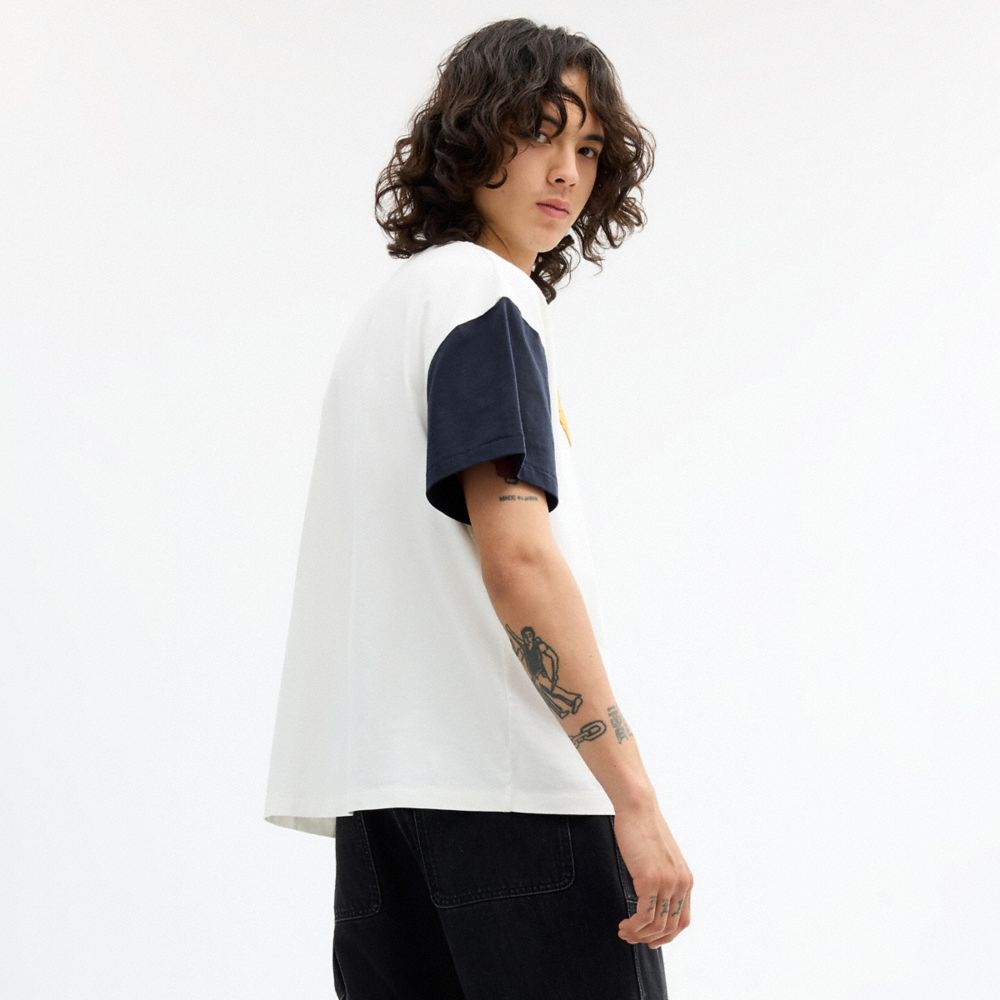 Мужские футболки Coach Brain Dead Zilly Dino T-Shirt — фото 3