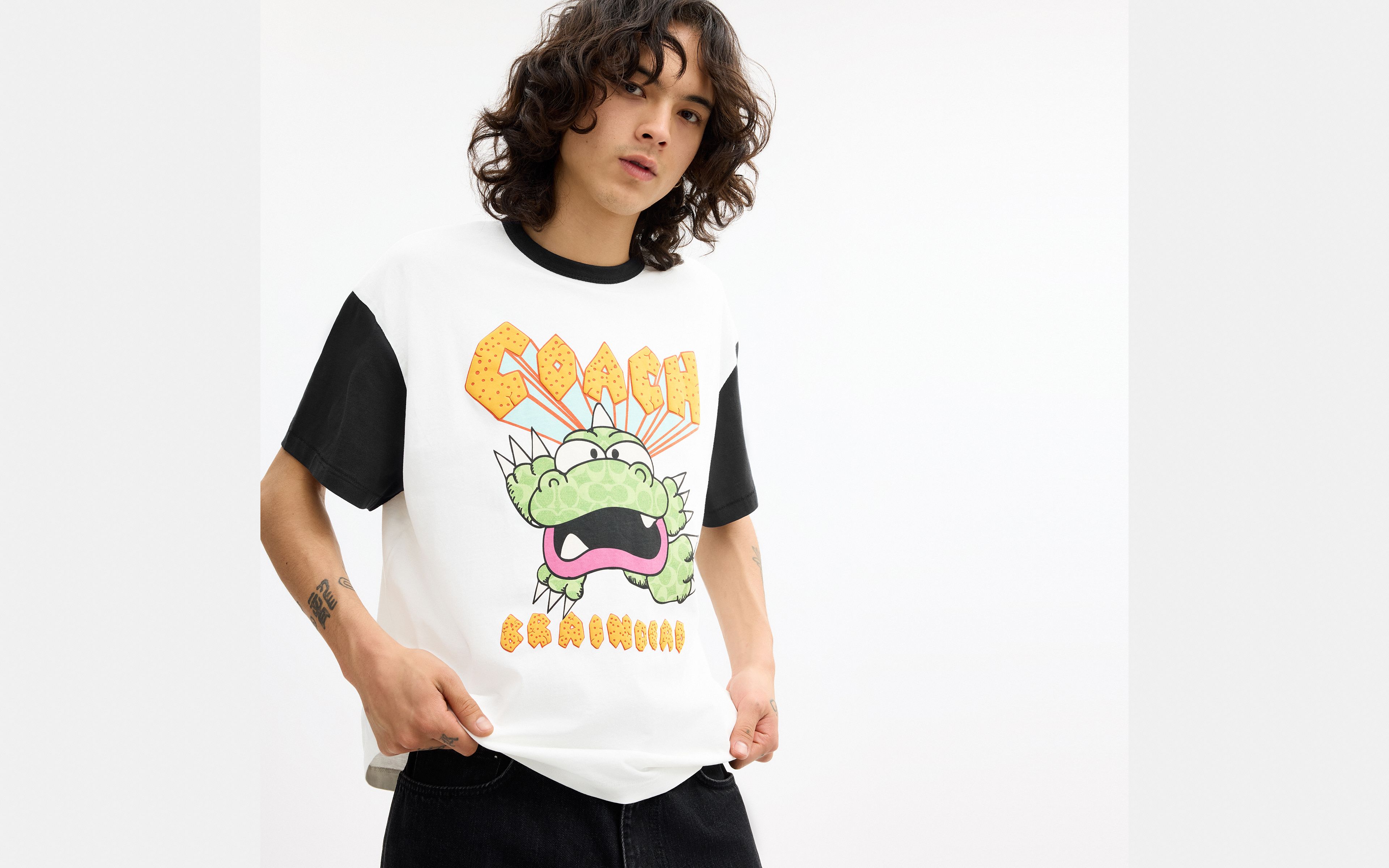 Coach | Brain Dead Zilly Dino T-Shirt