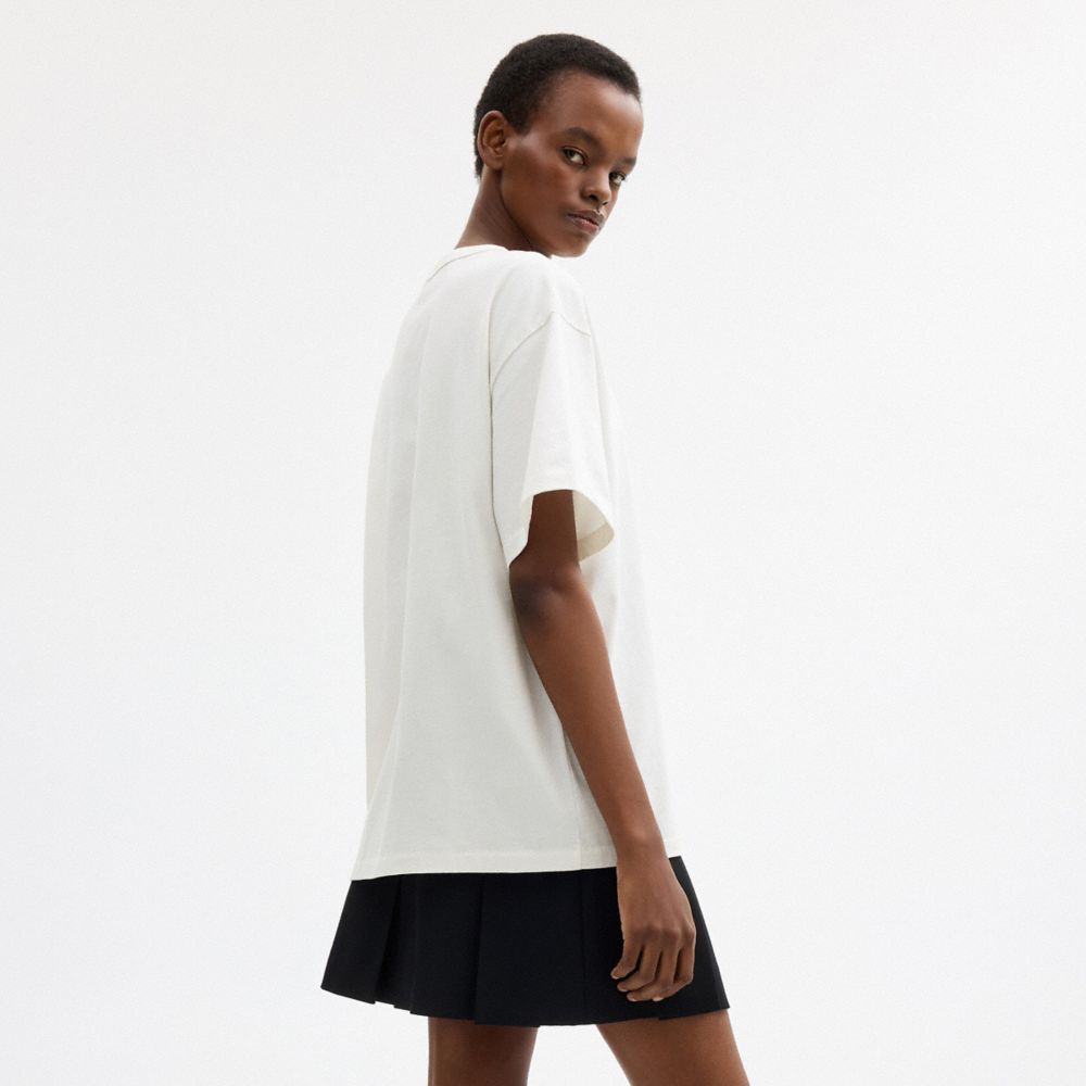 Мужские футболки Coach Brain Dead Head T-Shirt In Organic Cotton — фото 5