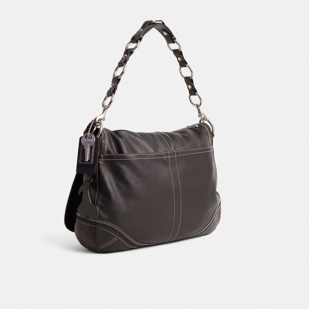 COACH®,Upcrafted Soho Flap Bag,,Angle View