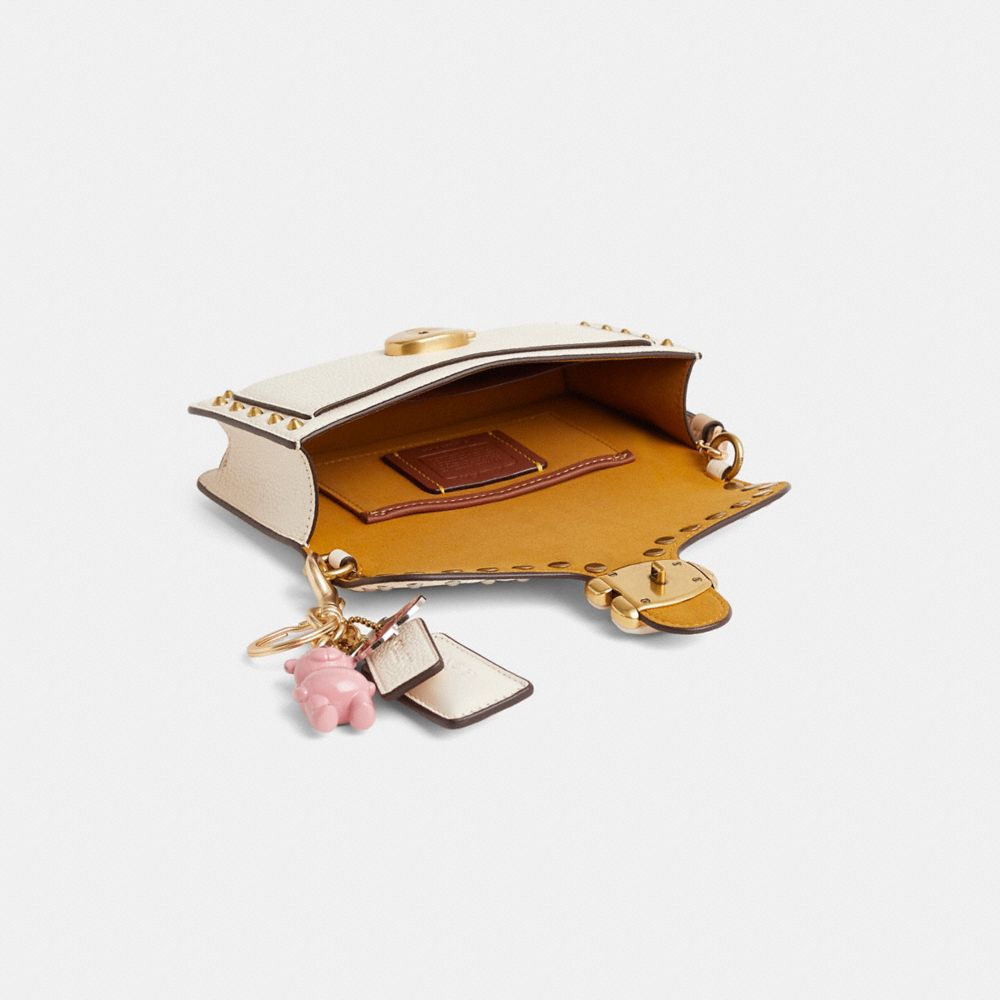 COACH®,Upcrafted Tabby Crossbody Wristlet,,Inside View,Top View