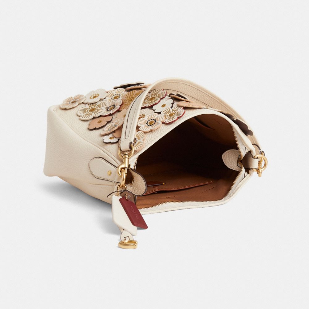 COACH®,Upcrafted Cary Shoulder Bag,,Inside View,Top View