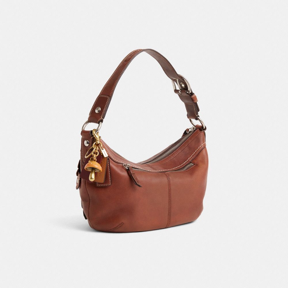 COACH®,Upcrafted Soho Pleated Hobo,,Angle View