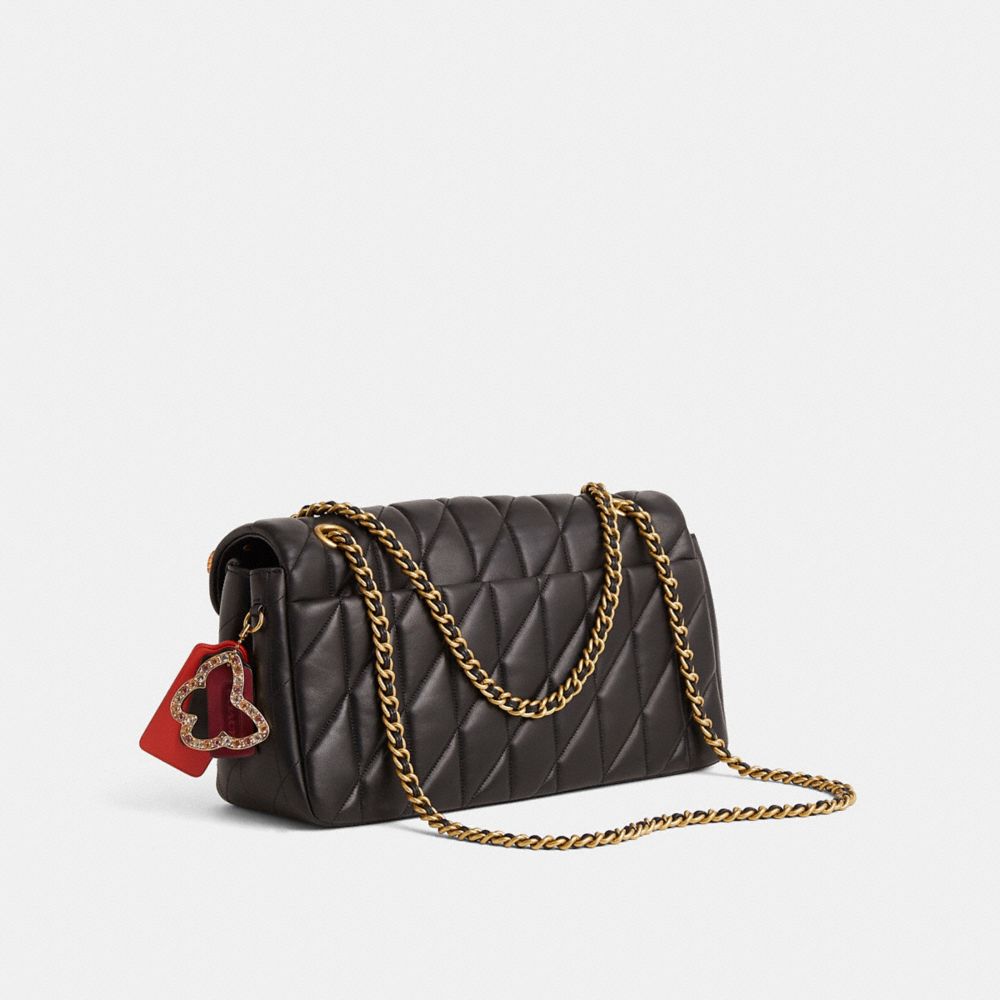 COACH®,Upcrafted Tabby Shoulder Bag 33 With Quilting,,Angle View