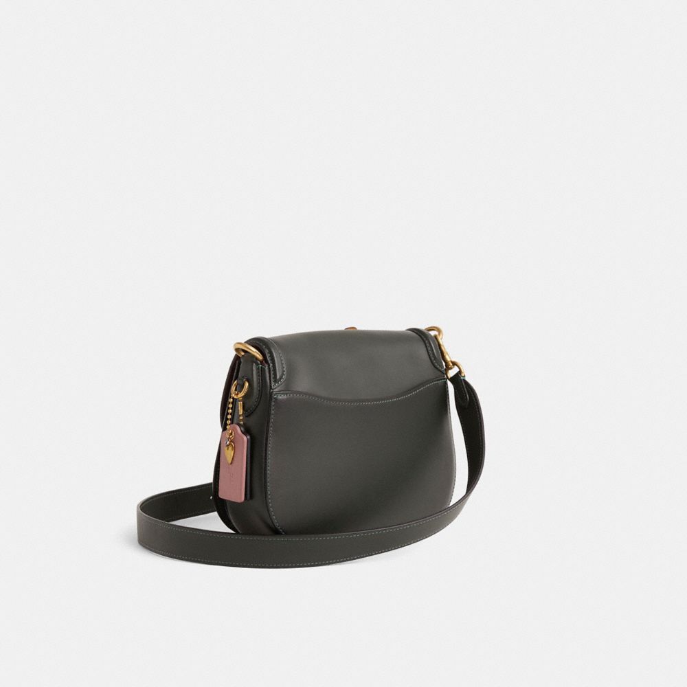 COACH®,Upcrafted Beat Saddle Bag,,Angle View