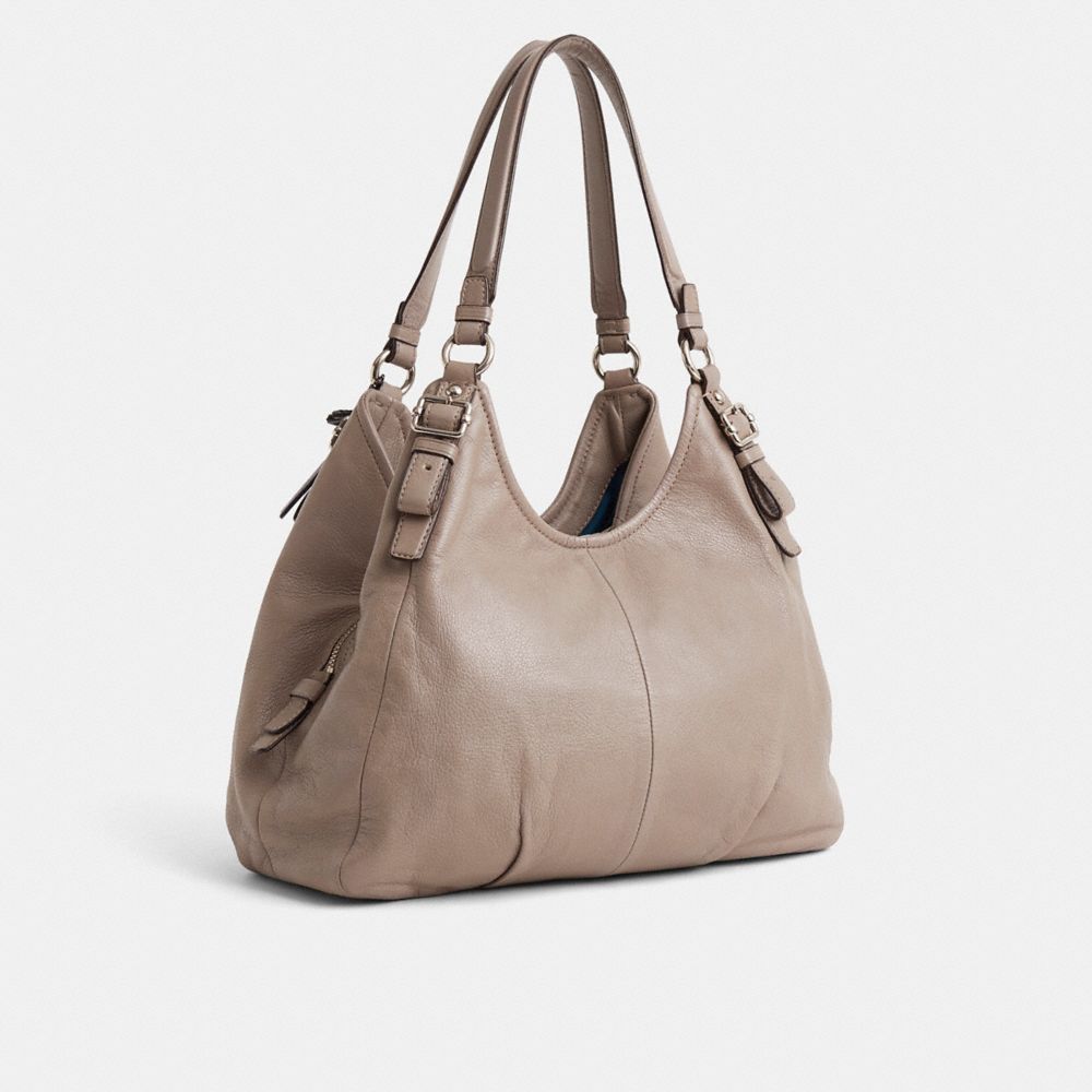 COACH®,Upcrafted Maggie Shoulder Bag,,Angle View