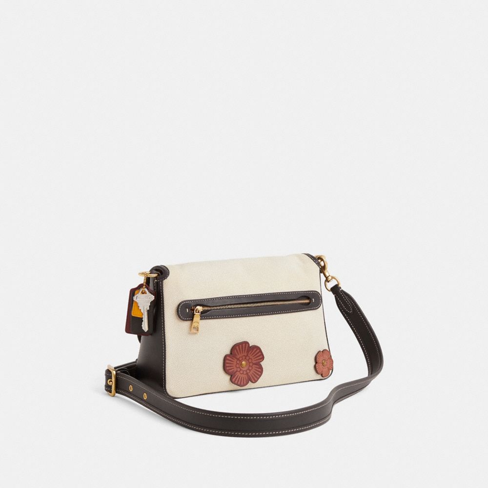 COACH®,Upcrafted Soft Tabby Shoulder Bag,,Angle View