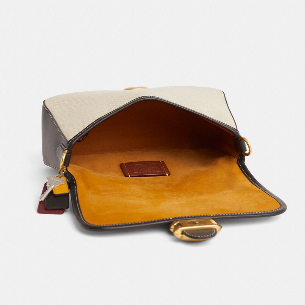 COACH®,Upcrafted Soft Tabby Shoulder Bag,,Inside View,Top View