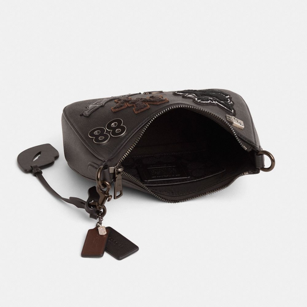 COACH®,Upcrafted Hobo Crossbody Bag,,Inside View,Top View