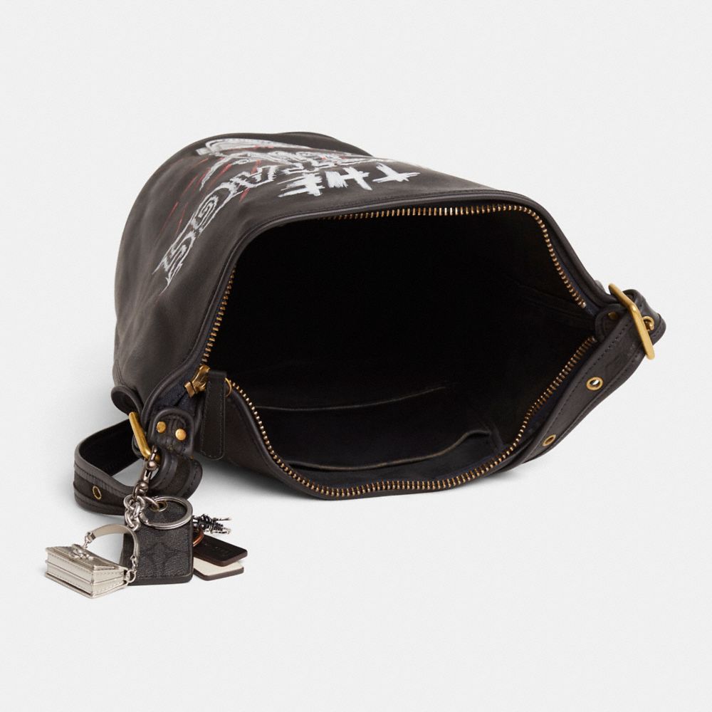 COACH®,Upcrafted Vintage Duffle Sac,,Inside View,Top View