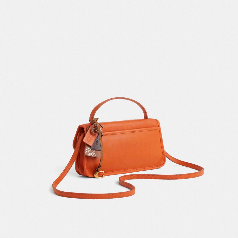COACH®,Upcrafted Vintage Geometric Clutch,,Angle View