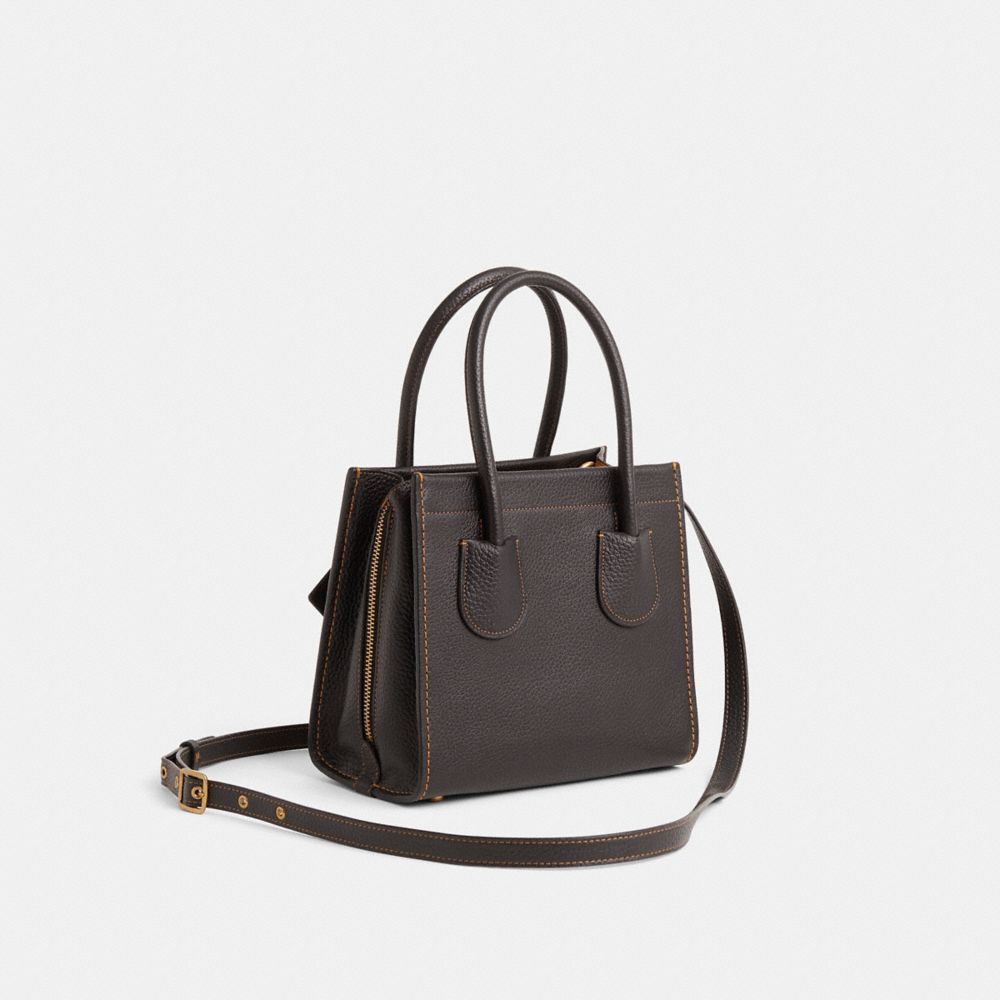 COACH®,Upcrafted Cashin Carry Tote 22,,Angle View