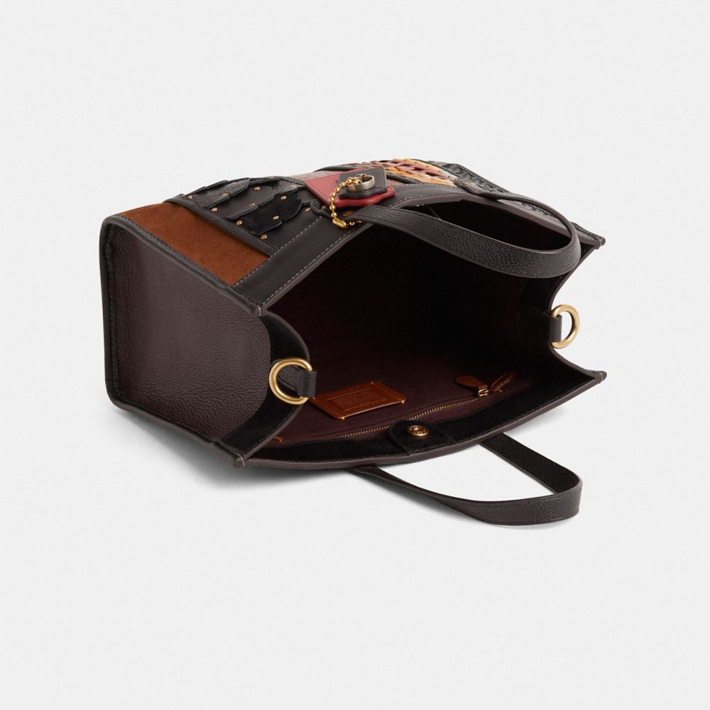 COACH®,Upcrafted Field Tote 30,Multi Color,Inside View,Top View