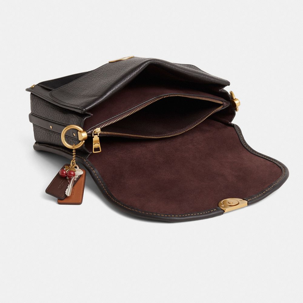COACH®,Upcrafted Dreamer Shoulder Bag,,Inside View,Top View