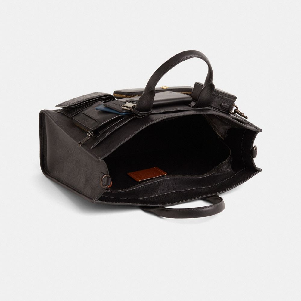 COACH®,Upcrafted Wesley Tote,,Inside View,Top View