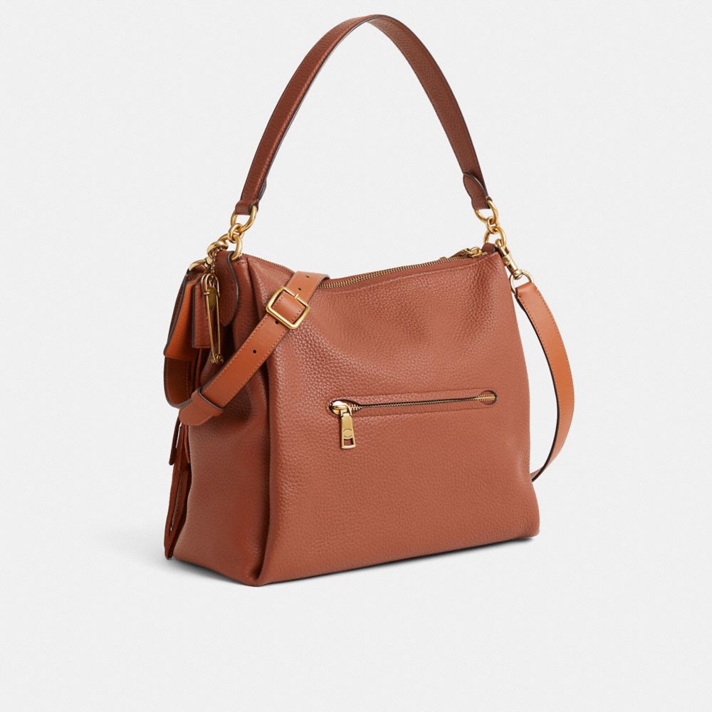 COACH®,Upcrafted Shay Shoulder Bag,,Angle View